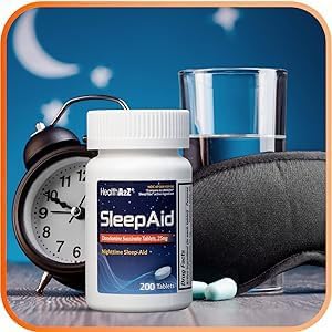 HealthA2Z – Sleep Aid Doxylamine Succinate 25 mg – 200 Tablets